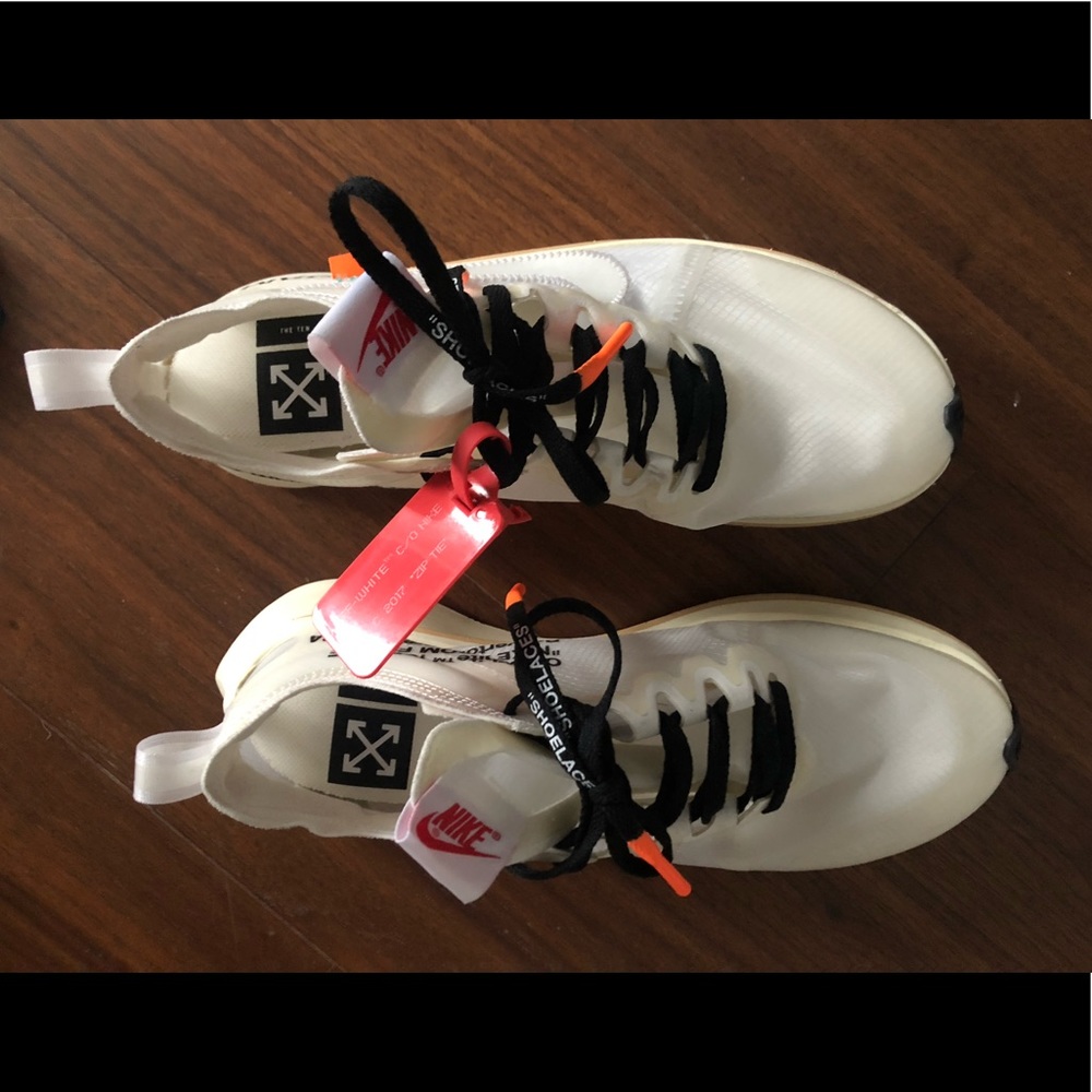 OFF-WHITE x Zoom Fly SP 'White' NO Box size 7.5